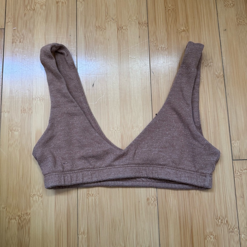 DONNI Tan Beige Bra Bralette Size Small
